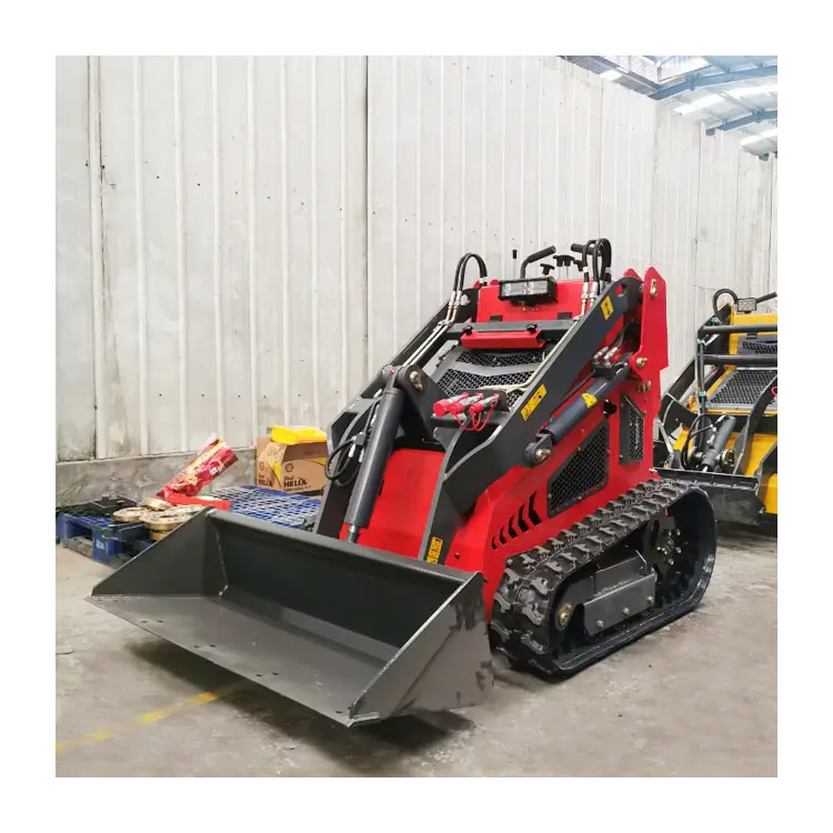 Hot sale 30 HP china wheel mini skid steer auger loader mini skid steer loader with bucket