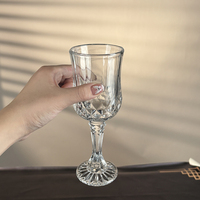 Offre Spéciale Verres à Vin Classiques Vintage en Cristal, Coupes pour Mariages et Banquets, Gobelets pour Vin Rouge