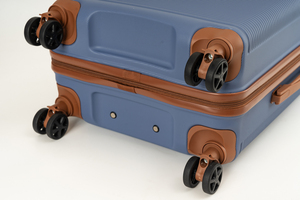 24인치 하드케이스 수하물 ABS 여행가방 소프트 TSA 인증 잠금장치 4륜 지퍼 클로저 유니섹스 디자인 공항용 폴리에스터 - Product Image 6