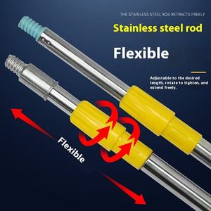 حامل ورق صنفرة عالمي احترافي أداة صنفرة قابلة للتمديد لتلميع السقف والجدران مع مشبك ورق الصنفرة - Product Image 6