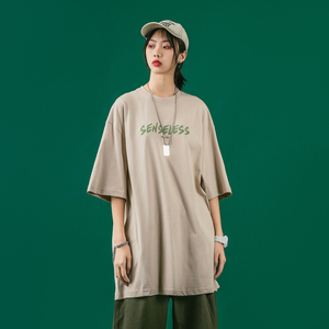 Vêtements pour femmes Anime, Nouvelle collection été 2025, T-shirt noir à manches courtes grande taille style Goth, motif chat 'Killing <span class=keywords><strong>Stalking</strong></span>' - Product Image 4