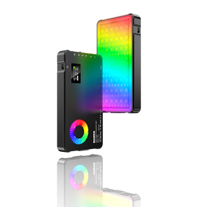 Kit d'éclairage de studio photo LED RGB 3,5 heures, 10000 mAh, en alliage d'aluminium, pour vidéoconférence portable - Product Image 1