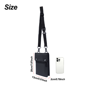 Waterproof Mobile <strong>Phone</strong> <strong>Bag</strong> Travel Passport Storage <strong>Bag</strong> Daily Use Unisex Shoulder Cross Body Sling <strong>Bag</strong> - Product Image 4