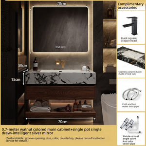 Wayon Luxus Antik Massiv schrank Badezimmer möbel Sets Modernes Design <span class=keywords><strong>Smart</strong></span> Mirror für Hotelprojekt - Product Image 5