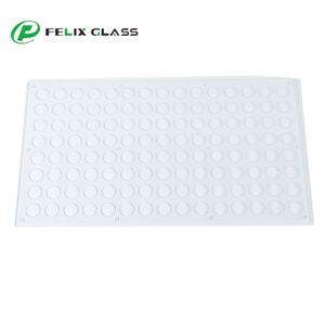 Panel de Vidrio Templado Transparente Personalizado con Orificios Regulares de 3mm-12mm de Espesor, Ecológico y de Alta Resistencia para Dispositivos Industriales - Product Image 3
