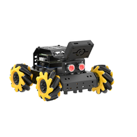Coche Robótico Programable Arduino UNO, MiniAuto con Chasis de Ruedas Omnidireccionales Mecanum, IA con Modelo Grande y Reconocimiento Visual
