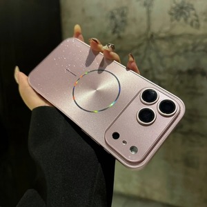 Custodia Magnetica Glitterata Aurora Lucida per <span class=keywords><strong>iPhone</strong></span> 17 Air 16 15 PM 14 <span class=keywords><strong>13</strong></span> 12 11 <span class=keywords><strong>Pro</strong></span> Max con <span class=keywords><strong>Protezione</strong></span> Completa per Obiettivo e Cover Posteriore - Product Image 1