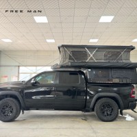 Camper Softsided Slide-in para Caminhonete, Modelo Wide Body Pop-up com Espaço Extra para Dormir