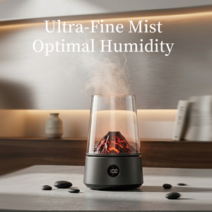 Diffuseur d'arômes portable rechargeable, diffuseur d'huiles essentielles avec lumière LED, réservoir d'eau de 170 ml pour la maison, la chambre à coucher, le bureau - Product Image 5