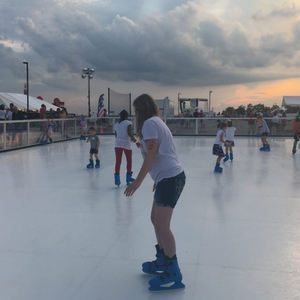 Patins synthétiques arrière-cour hockey en ligne tuiles flexibles patinoire artificielle à vendre - Product Image 1