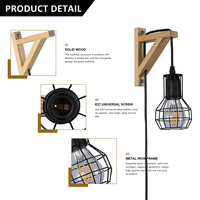 Lampe murale décorative à LED, design original, pour bar, cave à vin, mur avec éclairage