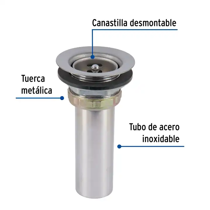 Master with 60 units Counter basket 2-1/2' stainless steel, bar type, Foset