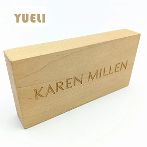 Plinthe d'affichage de logo 3D en acrylique LED rectangulaire, taille et forme personnalisables en usine, étanche IP65, télécommande RGB - Product Image 2