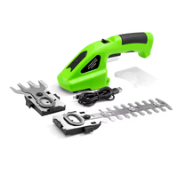 Taille-haie sans fil portable de qualité industrielle et DIY avec double ciseaux, batterie rechargeable, garantie de 2 ans - Outils de jardin
