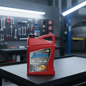 Alpine TSN <b>10W</b>-<b>40</b> Semi-Synthetic High Performance <b>Engine</b> <b>Oil</b> Premium Lubricant Germany Base <b>Oil</b> - Product Image 5