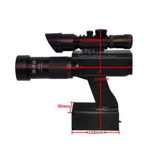 <span class=keywords><strong>Laser</strong></span> portatif télécommandé 260W avec lumière rouge coaxiale et viseur grossissant, portée illimitée, interrupteur à distance - Product Image 4