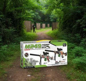 Fusil d'assaut M249 Gel Ball Blaster 0,68 mm en plastique, manuel, pour jeu de tir en extérieur - Product Image 2