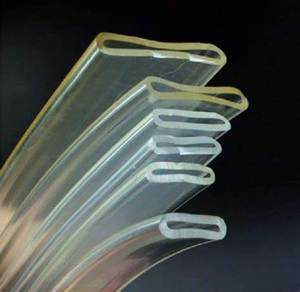 Manguera de vejiga extensible de aire de alta calidad, tubo de aire de goma de silicona plana - Product Image 1