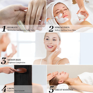 Venta caliente Aceite esencial de masaje puro y natural Pétalo de Rosa Aceite multiusos Cara Cuerpo y cabello - Product Image 5