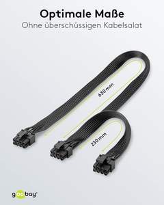 8ピンメスからデュアル6 + 2オス電源ケーブルPCIeグラフィックスカード接続デュアル6ピン8ピン電子用途 - Product Image 3