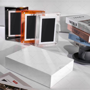 Premier cadre photo vidéo numérique haut de gamme au monde accessoire pour la maison nouveauté album de mouvement en acrylique dans une boîte-cadeau - Product Image 5