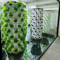 Système de culture verticale hydroponique intelligent, tour aéroponique, équipement de culture de légumes et d'herbes, serre, tour de culture d'ananas