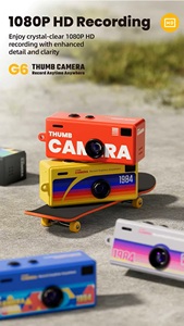 Sıcak Retro Mini Dijital Kamera 1080P G6 Başparmak Kamerası Vintage Anahtarlık Kamera 0.96" LCD Ekranlı Çocuklar ve Öğrenciler için Hediye - Product Image 4