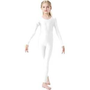 Justaucorps de danse à manches longues pour filles, combinaison pour ballet, gymnastique, danse de scène, entraînement - Product Image 6