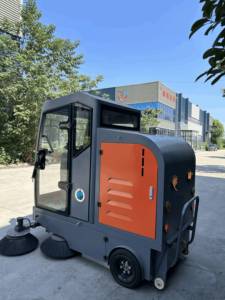 48V Pin điện đa chức năng đi xe điện trên áp lực cao tự hành máy làm sạch đường phố mới quét sàn - Product Image 5