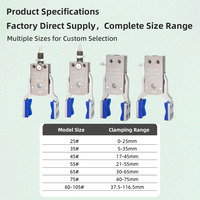 Pince à embout pneumatique JD Mini avec capteur de détection magnétique, mini-fixation de forme spéciale pour outil de bras mécanique de moulage par injection