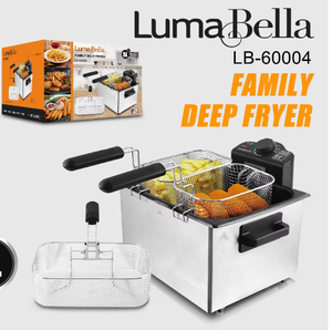 Venta caliente Sartén profunda Freidora eléctrica para el hogar Freidora comercial Papas fritas Soporte Sartén Temperatura constante Lb- - Product Image 4