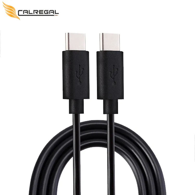 Preiswerter schnellaufladungskabel mit individuellem Logo 1 m 1,5 m 2 m nickelbeschichtetes PD 60 w Typ-C Usb-C-Ladekabel