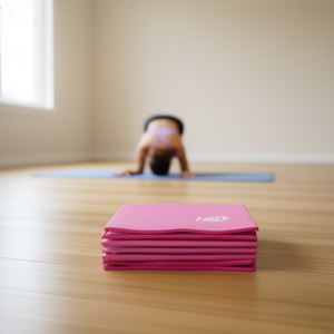 Tapete de Yoga Plegable de PVC de 173*61*4mm, Producto Portátil y Duradero para la Práctica de Yoga - Product Image 2
