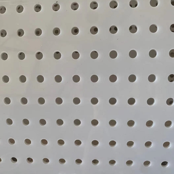 Food Grade Perforated Black Anti-slip Recycled Polyethylene HDPE Plastic Sheets