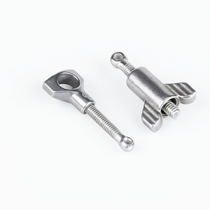 Collier de serrage hygiénique sanitaire en acier inoxydable 304 pour tuyaux industriels - Product Image 1