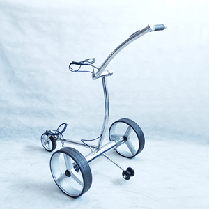 Carrito de <span class=keywords><strong>Golf</strong></span> Eléctrico con Control Remoto, Cuerpo Completamente de Acero Inoxidable, Resistente a <span class=keywords><strong>la</strong></span> Oxidación - Product Image 3