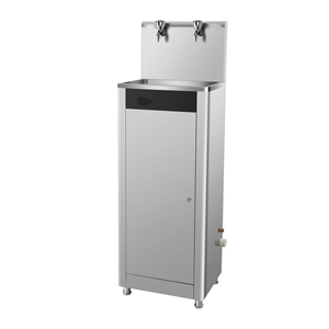 <span class=keywords><strong>Dispensador</strong></span> <span class=keywords><strong>de</strong></span> <span class=keywords><strong>Agua</strong></span> Fría Industrial <span class=keywords><strong>de</strong></span> 2 Grifos, Máquina <span class=keywords><strong>de</strong></span> Calentamiento Eléctrico <span class=keywords><strong>de</strong></span> Pie, Carcasa <span class=keywords><strong>de</strong></span> Acero Inoxidable, para Hotel, Comercial, Exterior - Product Image 1