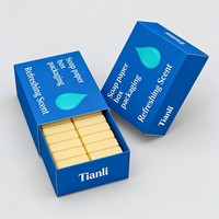 Cajas de Papel Blanco para Jabón con Diseño Personalizado de Impresión Digital, Precios Bajos, para Barras de Jabón, Venta al por Mayor