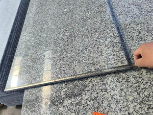 Plan de travail de cuisine en pierre naturelle durable en granit blanc gris G602 le moins cher Comptoirs préfabriqués de taille personnalisée - Product Image 2