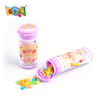 Bonbons en gros 30g Mini Skittle-s saveurs fruitées mélangées, bonbons gélifiés colorés artificiels en forme de crâne, petits bonbons à mâcher (bocaux de 12)