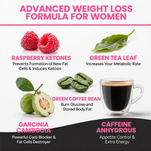 การลดน้ำหนักแบบ3-in-1รายวันลดลงสำหรับผู้ใหญ่สุขภาพประจำวันและการจัดการน้ำหนักไม่เหมาะสำหรับหญิงตั้งครรภ์ - Product Image 6