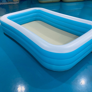 Piscine <span class=keywords><strong>gonflable</strong></span> <span class=keywords><strong>rectangulaire</strong></span> de 10 pieds, best-seller, piscine familiale, PVC épaissi, piscine hors sol pour enfants et adultes - Product Image 4