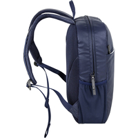 Mochila para Portátil Unisex, Resistente al Agua, Ligera, con Cierre de Cremallera, de Poliéster, con Múltiples Compartimentos, para Trabajo y Viajes