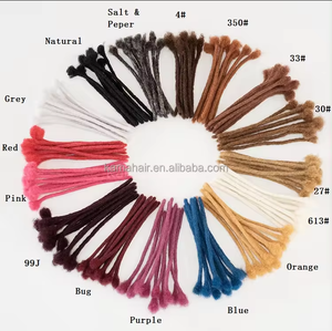 KAMA Factory - Vente Flash : Extensions de <span class=keywords><strong>Dreadlocks</strong></span> Afro Naturelles en Cheveux Humains, 8-28 Pouces, <span class=keywords><strong>pour</strong></span> Tresses - Vente en Gros Directe Usine - Product Image 2