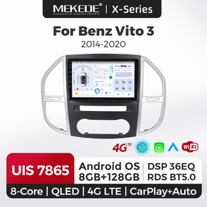 Lecteur DVD de voiture multimédia MEKEDE Android 15 8 cœurs IPS pour Mercedes Benz Vito 3 W447 2014-2020 BT WIFI Radio Stéréo <span class=keywords><strong>GPS</strong></span> - Product Image 1
