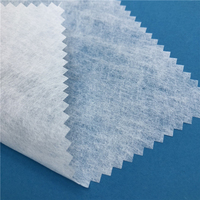 Tissu non tissé soluble dans l'eau à 90 degrés dissous dans l'eau chaude pour le papier de support de broderie