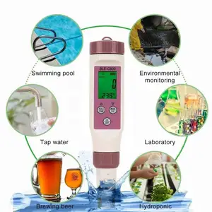 Smart ph bluetooth ph meter and tds meter combo PH/EC/TDS /Salinity/ TEMP Tester BLE-9909 Meter Powered by Mobile App