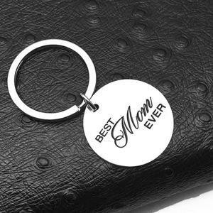 Llavero de Acero Inoxidable de Moda, Regalo para el Día de la Madre, Llavero de la Mejor Mamá - Product Image 4