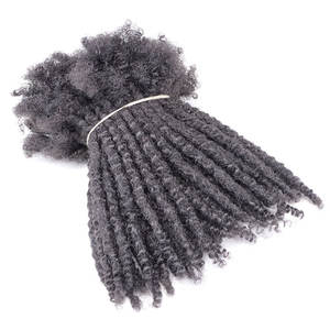 Extensiones <span class=keywords><strong>de</strong></span> Cabello Humano Natural Afro Rizado Jiffy Hair, Dreads Texturizadas con Puntas Irregulares - Product Image 3