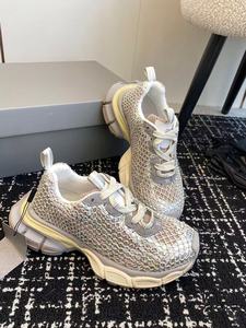 Luxurious Designer Fashion Brand Running <b>Shoes</b> with Cushioning Breathable Cow Leather Upper Comfortable for Walking - Product Image 3